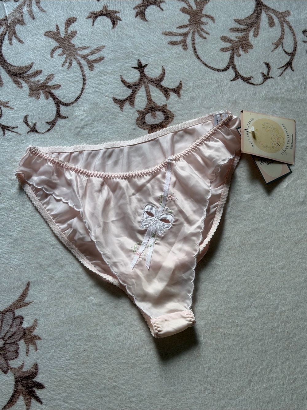 Vintage Barbizon baby pink bikini briefs/ panties